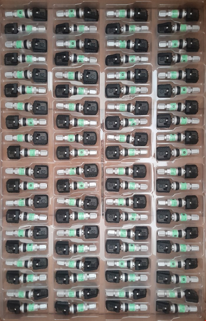سنسور فشار باد TPMS(عمده 80 عددی) آلومینیومی کزنس-مناسب ایران خودرو و سایپا